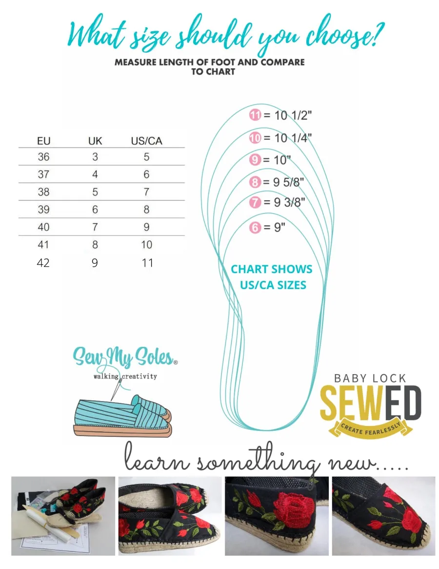 #1792 | Flat Espadrilles Soles