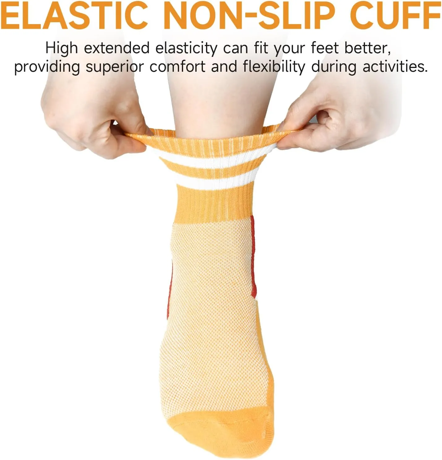 20 Pairs Women‘s Colorful Cotton Athletic Crew Socks Casual Soft Lightweight Quarter Socks