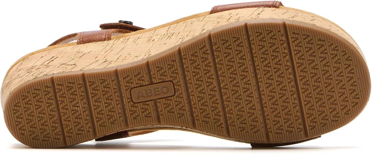 ABEO Riviera Strap Sandals For Women | Arch Support Sandals Women's | Ball of Foot Pain Relief | Built-In Metatarsal Pads Women | Ball Of Foot Cushions for Women