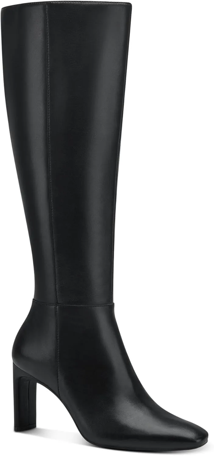 Alfani Womens Tristanne Zipper Tall Knee-High Boots