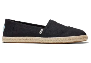 Alpargata Rope Black
