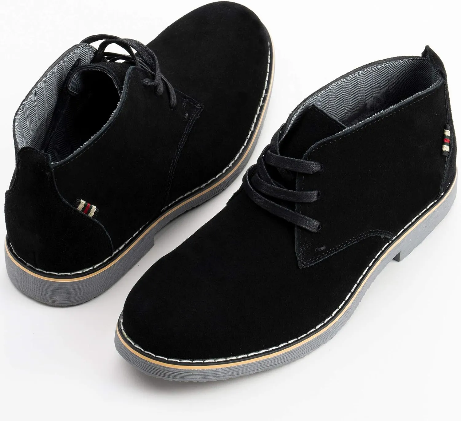 Alpine Swiss Beck Mens Genuine Suede Chukka Boots