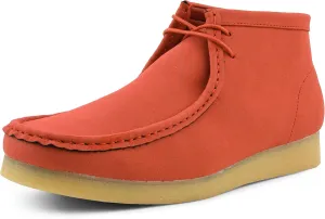 Amali Casual Chukka Boots for Men, High-Top, Lace Up Suede Men's Shoes, Desert Boots with Crepe Rubber Sole