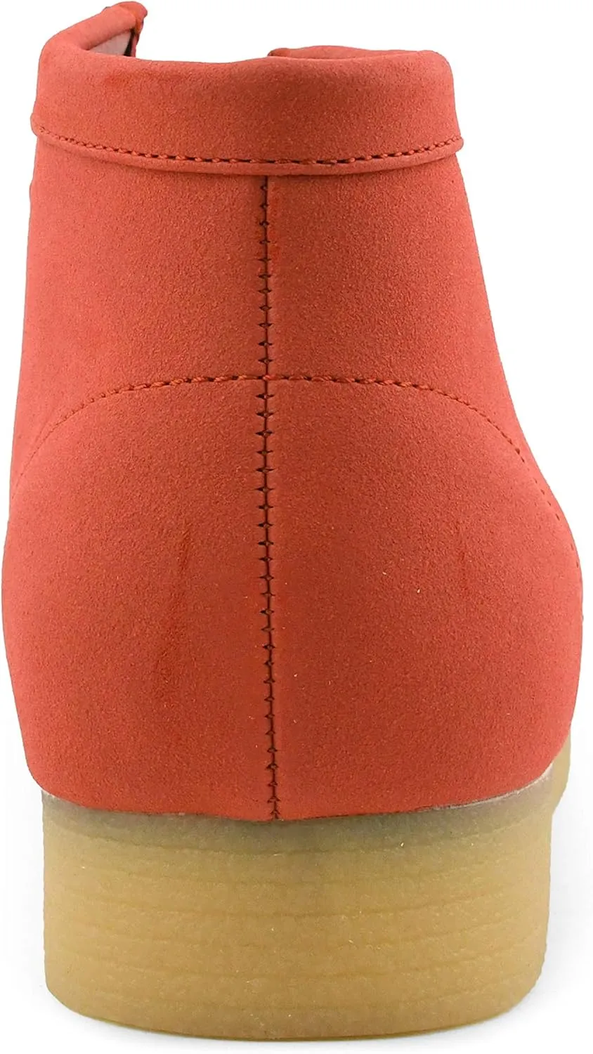 Amali Casual Chukka Boots for Men, High-Top, Lace Up Suede Men's Shoes, Desert Boots with Crepe Rubber Sole