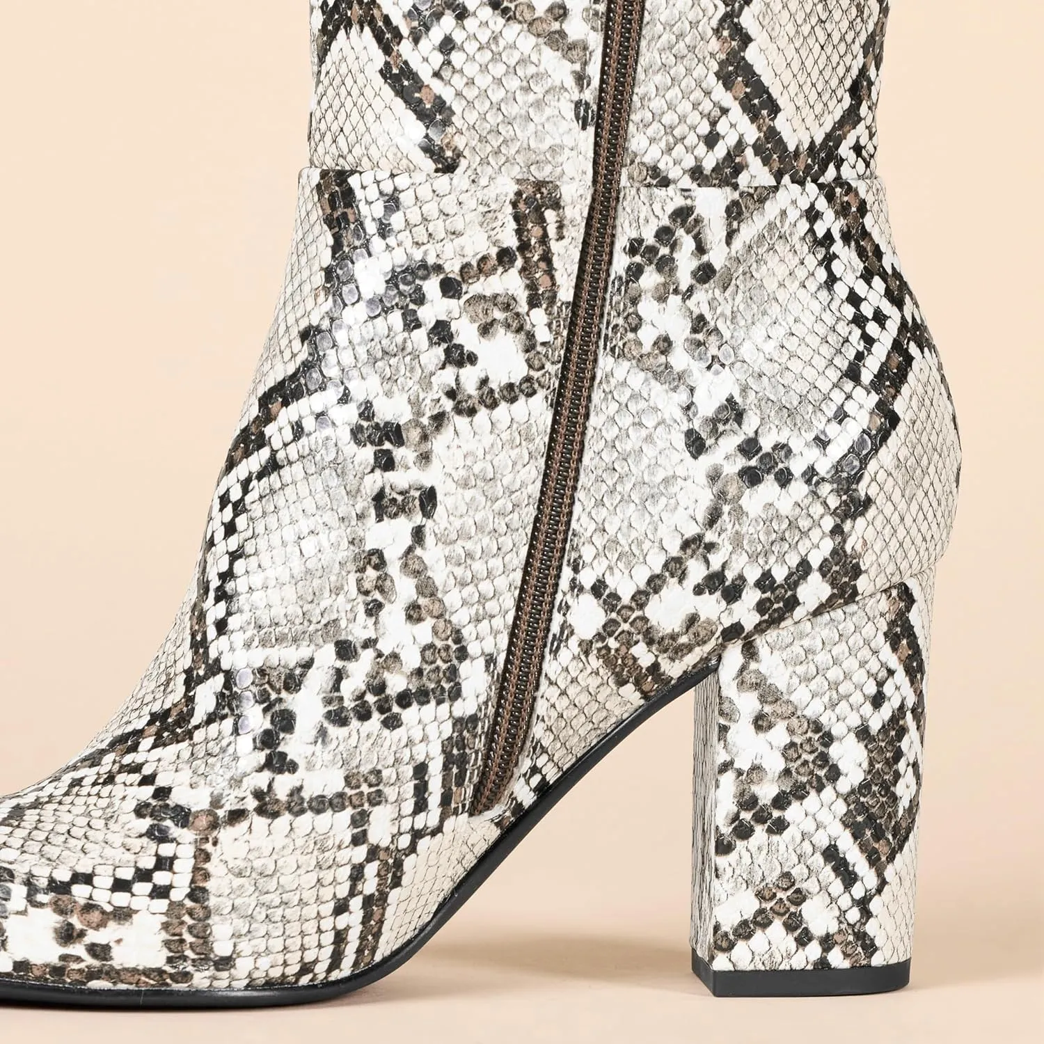 Amazon Essentials Women's Tall Heel Boot
