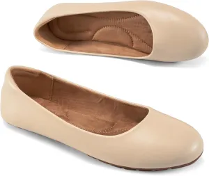 Aomigoct Flats for Women Ballets Shoes: Dress Slip Comfortable Work Flats for 2025 - Casual Ladies Wedding Walking Flat
