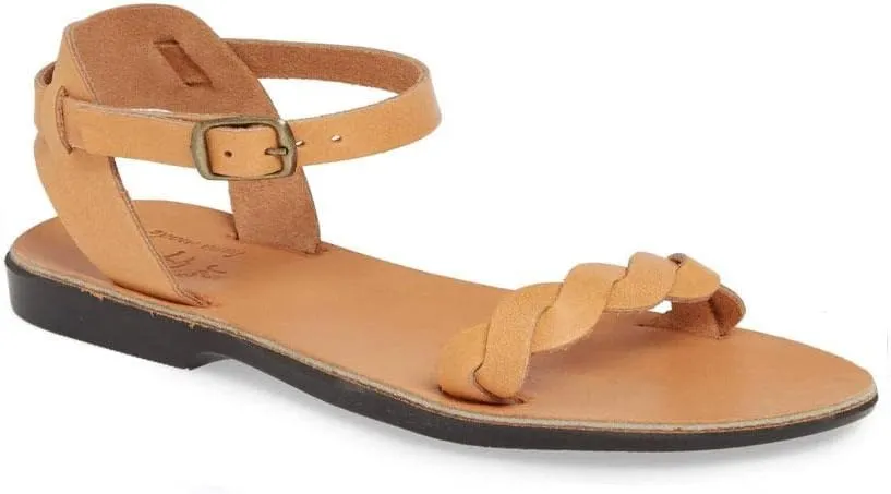 Arden - Leather Ankle Strap Sandal - Womens Sandals