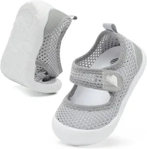 BARERUN Toddler Water Shoes Barefoot Water Shoes for Kids Baby Wide Aqua Socks with Arch Support Quick-Dry Breathable Boys Girls Sandals Walking Shoes for Beach Swim Pool Shoes