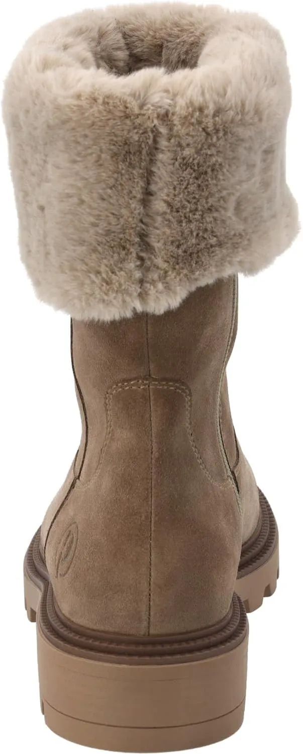 Beilabla Women's Winter Boots, Warm Boots Made of High-Quality Cowhide Leather, Cuddly Lined with Robust TPR Sole for Cold Autumn and Winter Days