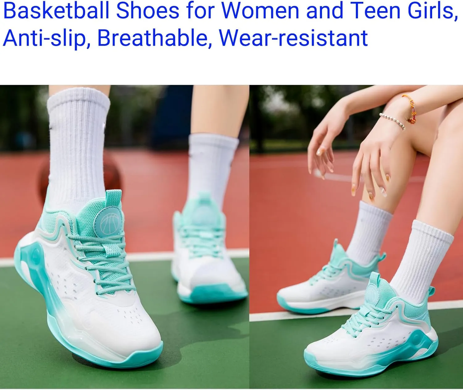 Beita Basketball Shoes for Women Fashion Sneakers Sport Shoes Anti Slip Breathable