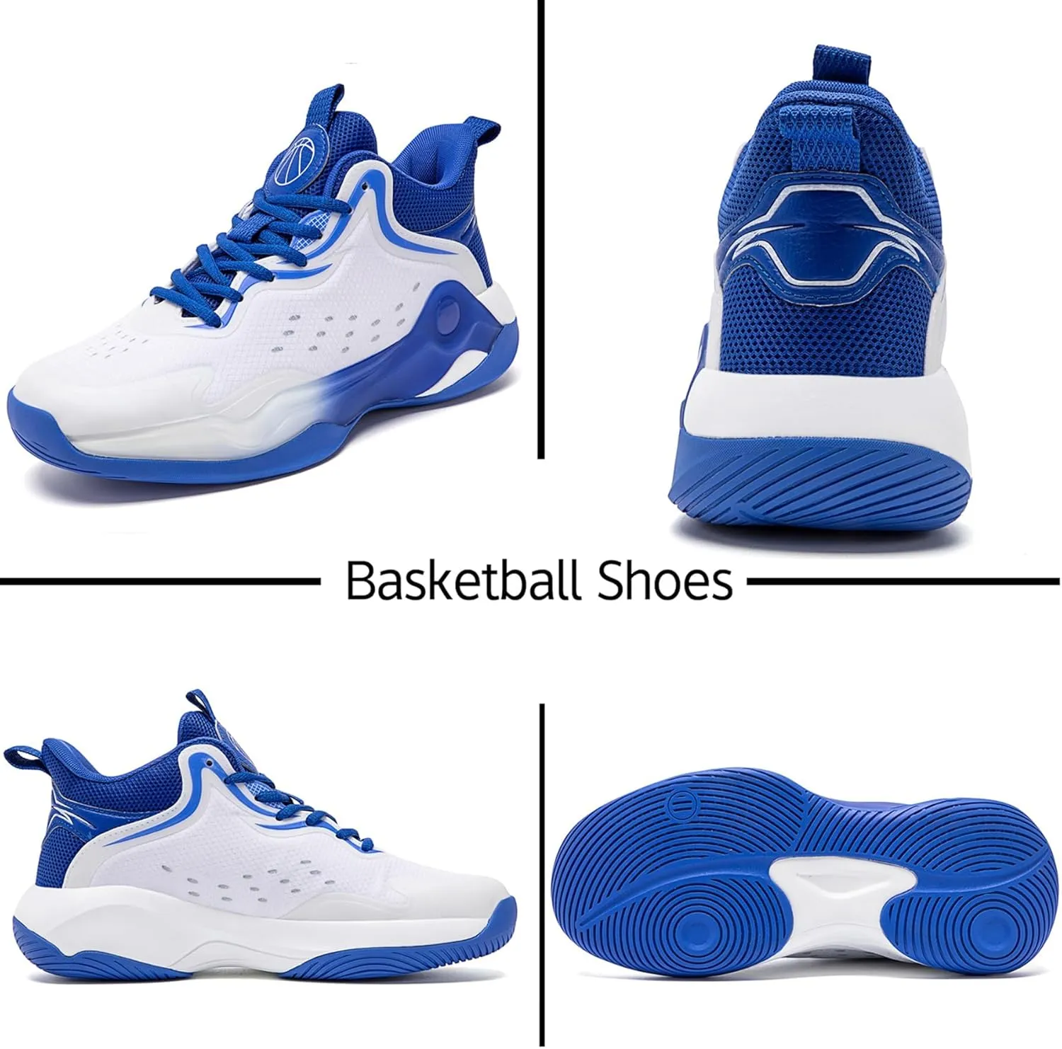 Beita High Upper Basketball Shoes for Men Sneakers Breathable Sports Shoes Anti Slip