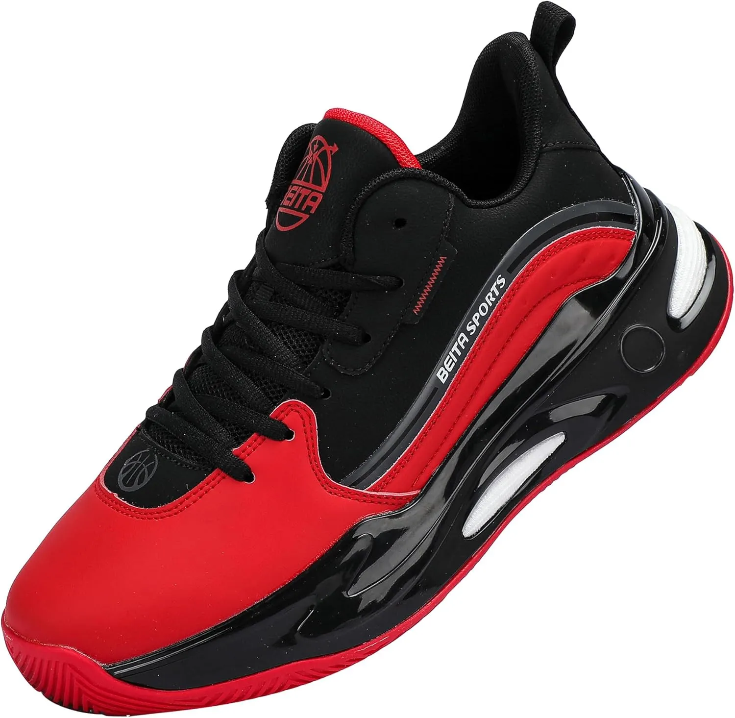 Beita High Upper Basketball Shoes for Men Sneakers Breathable Sports Shoes Anti Slip