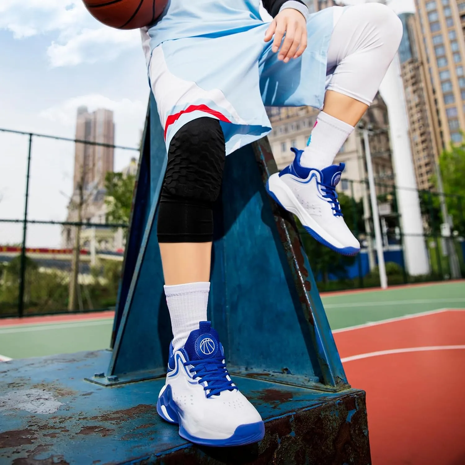 Beita High Upper Basketball Shoes for Men Sneakers Breathable Sports Shoes Anti Slip
