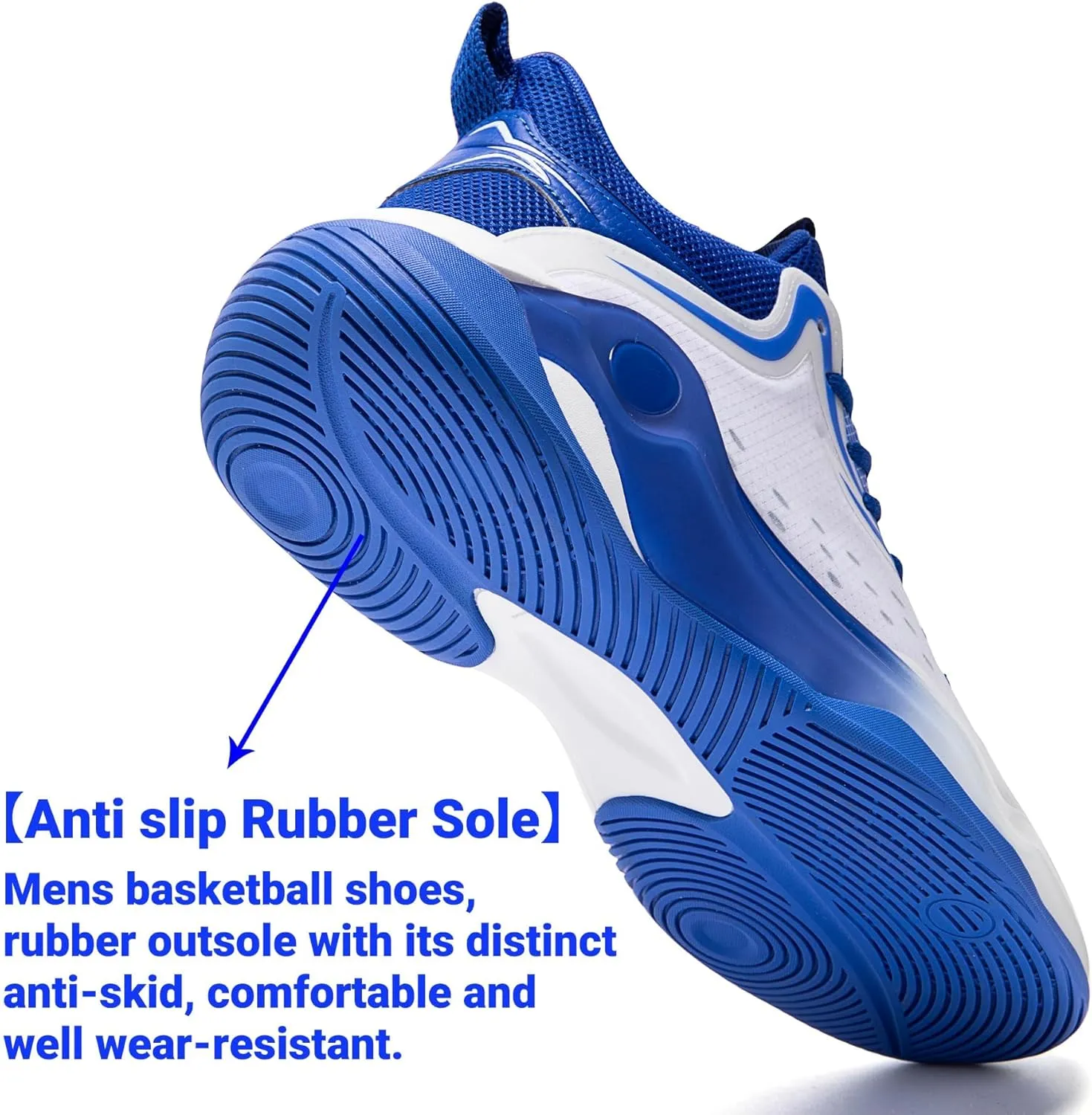 Beita High Upper Basketball Shoes for Men Sneakers Breathable Sports Shoes Anti Slip