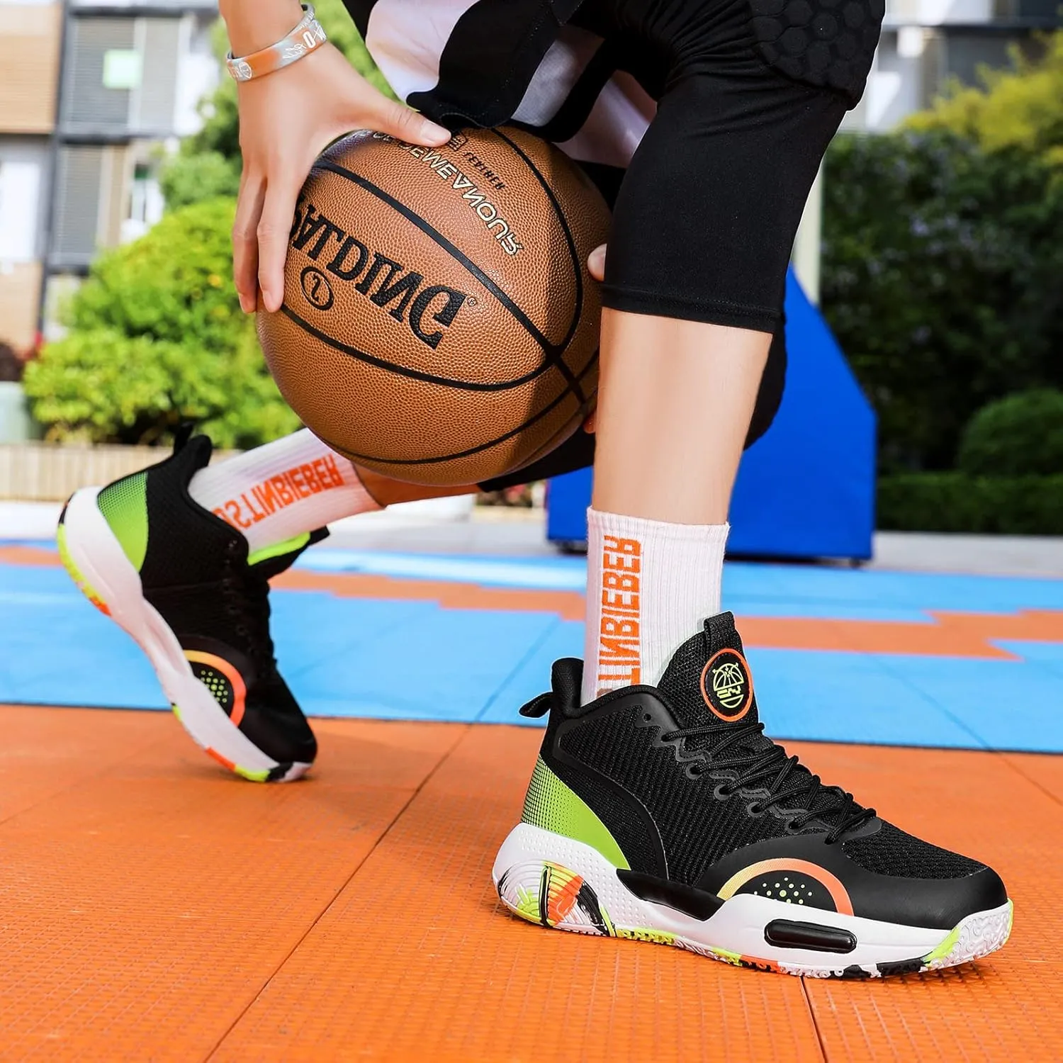 Beita High Upper Basketball Shoes for Men Sneakers Breathable Sports Shoes Anti Slip