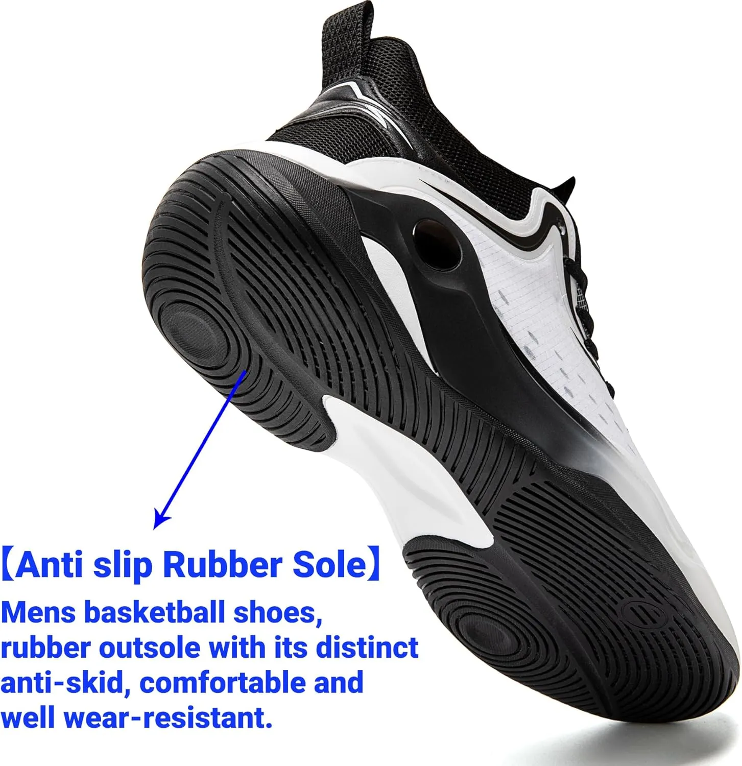 Beita High Upper Basketball Shoes for Men Sneakers Breathable Sports Shoes Anti Slip