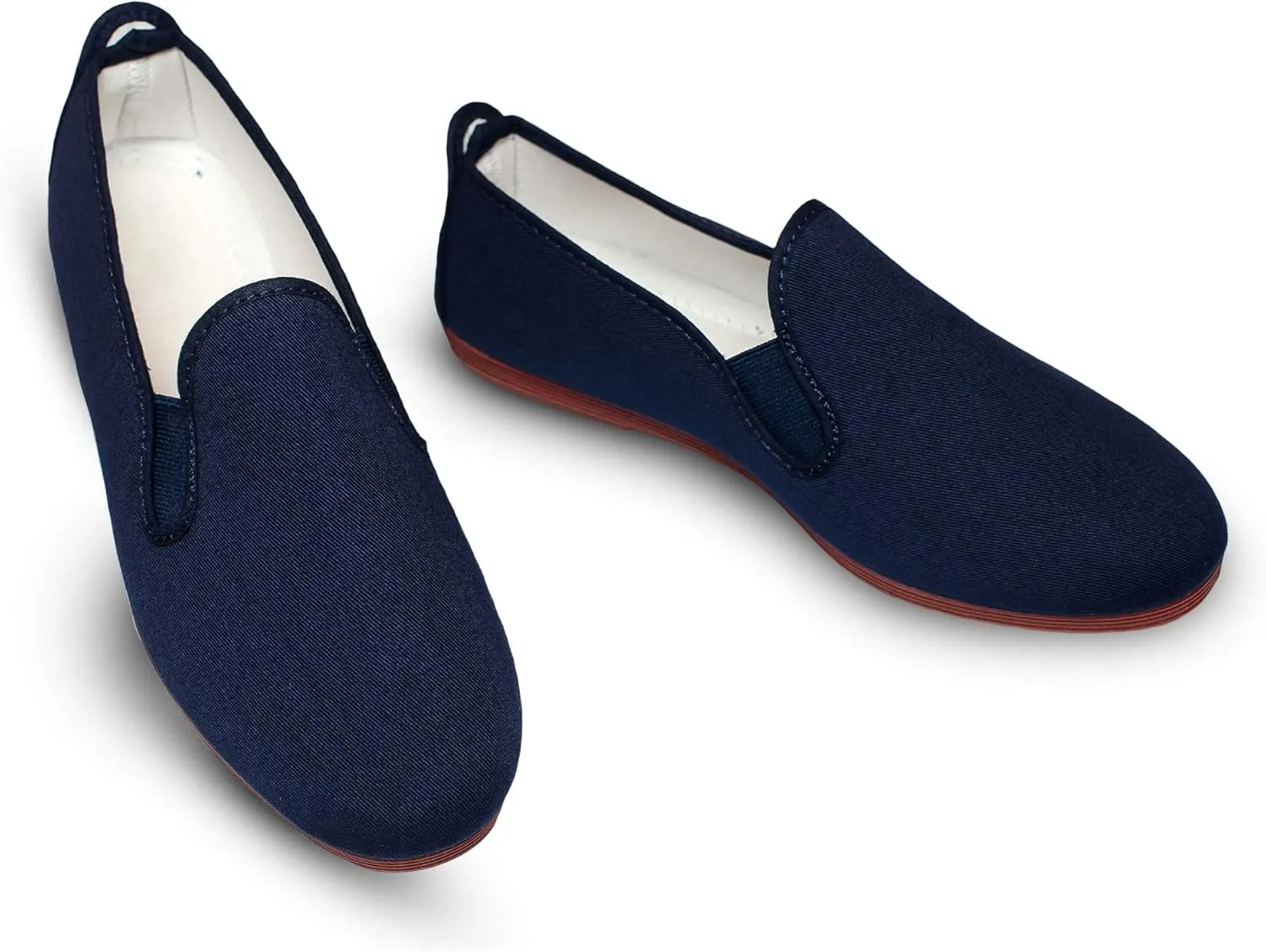 Boys Girls Canvas Shoes with Unique Caramel Aroma - Comfortable Natural Textiles Unisex Toddler Slip on Shoes for Girls and Boys - Toddler Loafers
