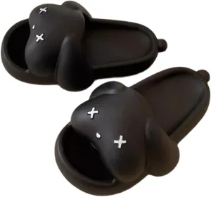 Boys Girls Cute Anime Dog Slide Slippers for Summer Beach Pool Shower