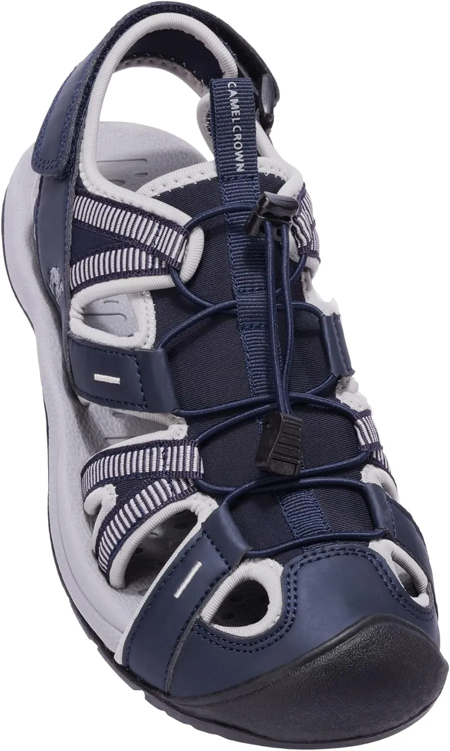 CAMEL CROWN Hiking Sandals for Men Waterproof Closed Toe Water Sandals Athletic Outdoor Sandals Adjustable Summer Sandals for Beach Sport Fishing Walking