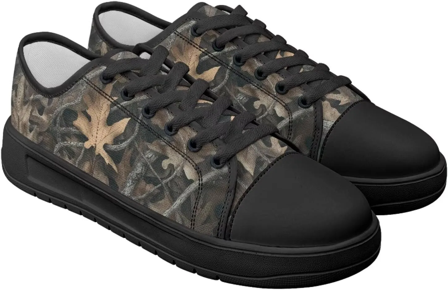 Canvar Shoes for Women Men Lace up Low Top Platform Sneakers for Walking Hiking Running