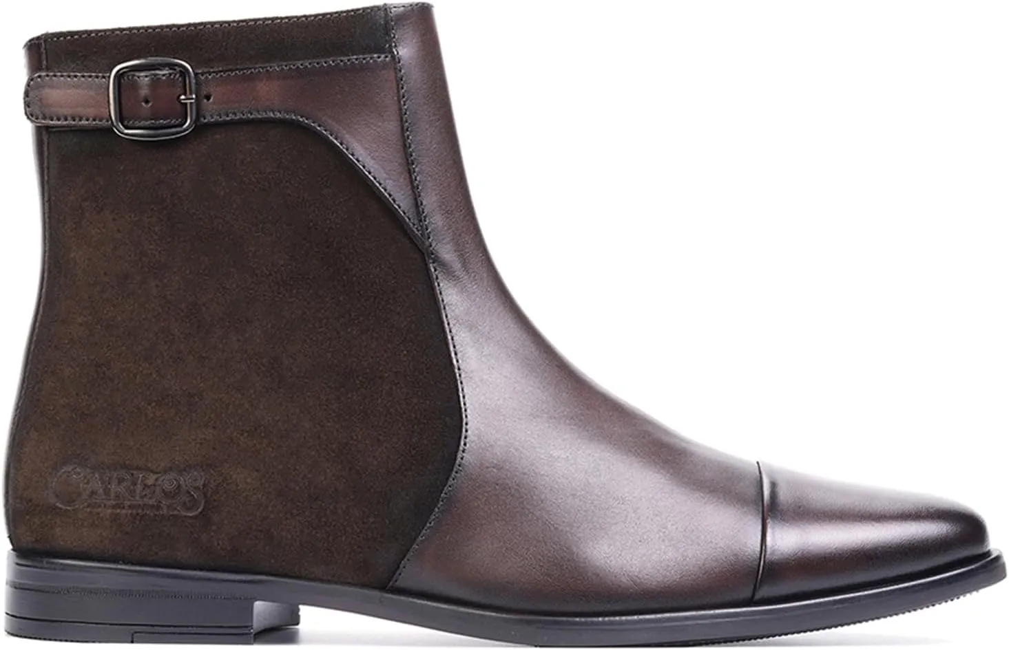 Carlos Santana Spirit Chelsea Boots for Men | Leather Suede | Cushioned Footbed