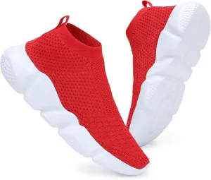 Casbeam Womens Running Shoes Ladies Slip on Tennis Walking Sneakers Lightweight Breathable Comfort Work Gym Trainers Stylish Shoes