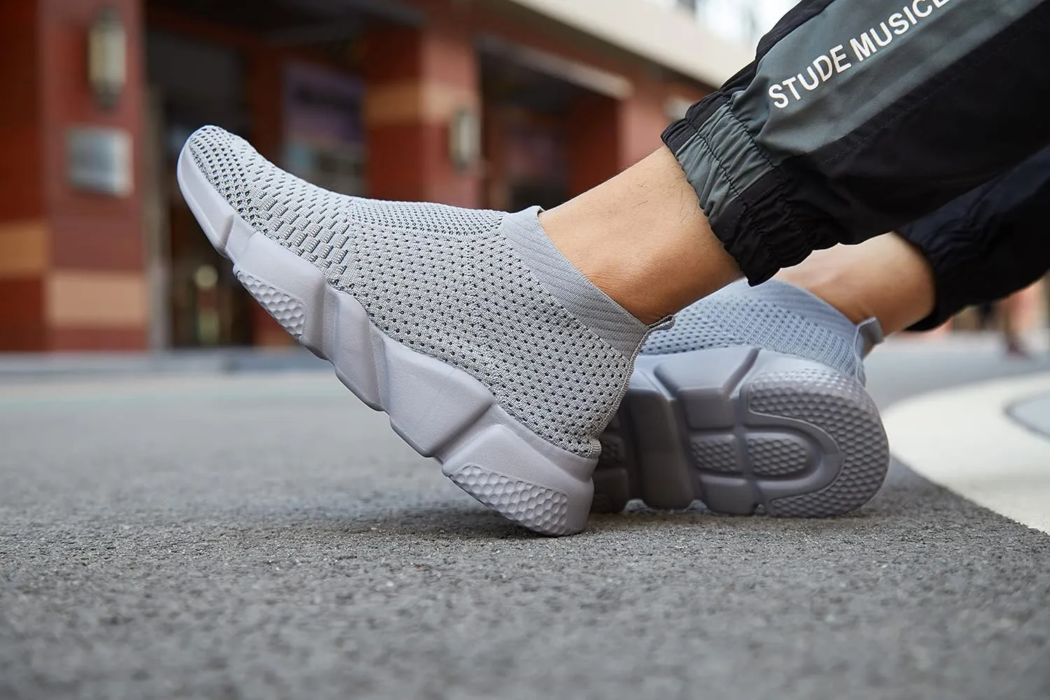 Casbeam Womens Running Shoes Ladies Slip on Tennis Walking Sneakers Lightweight Breathable Comfort Work Gym Trainers Stylish Shoes