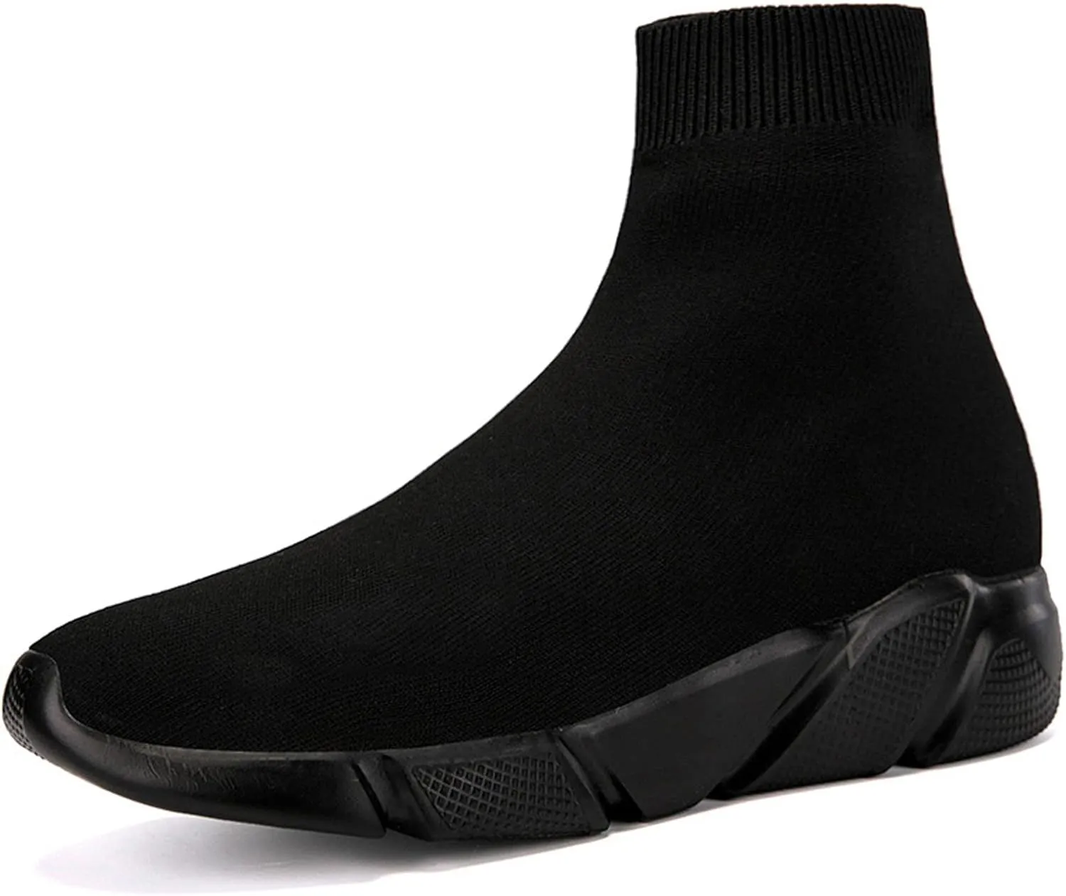 CERYTHRINA Womens Mens Walking Shoes High Top Athletic Running Knit Mesh Socks Shoes Road Gym Fashion Sneakers