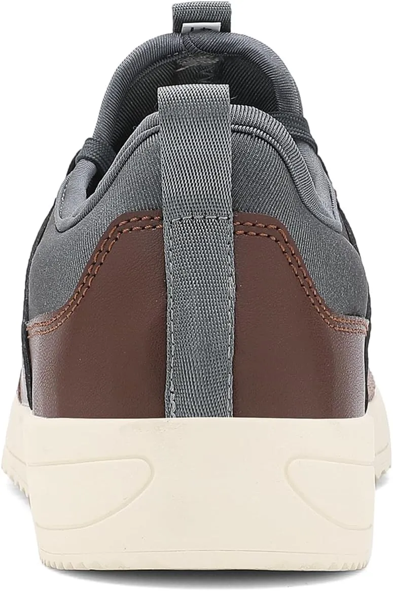 CFVKPT Men's Wide Toe Box Shoes Arch Support Barefoot Dress Sneakers Fashion Comfortable Breathable Casual Shoes