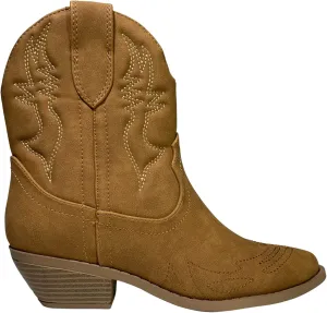 Chariot & Co -Susan- Womens Cowboy Cowgirl Western Ankle Booties Pointed Toe Boots