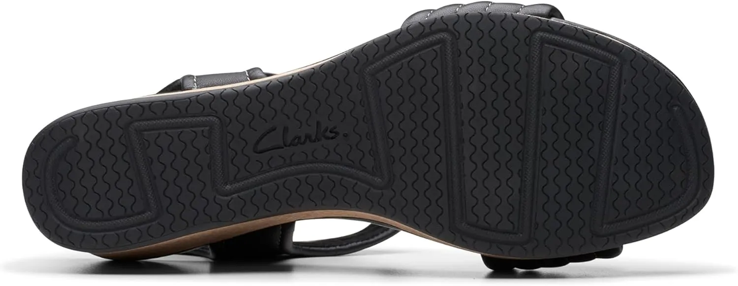 Clarks Womens Chelseah Gem Cork Leather Ankle Strap