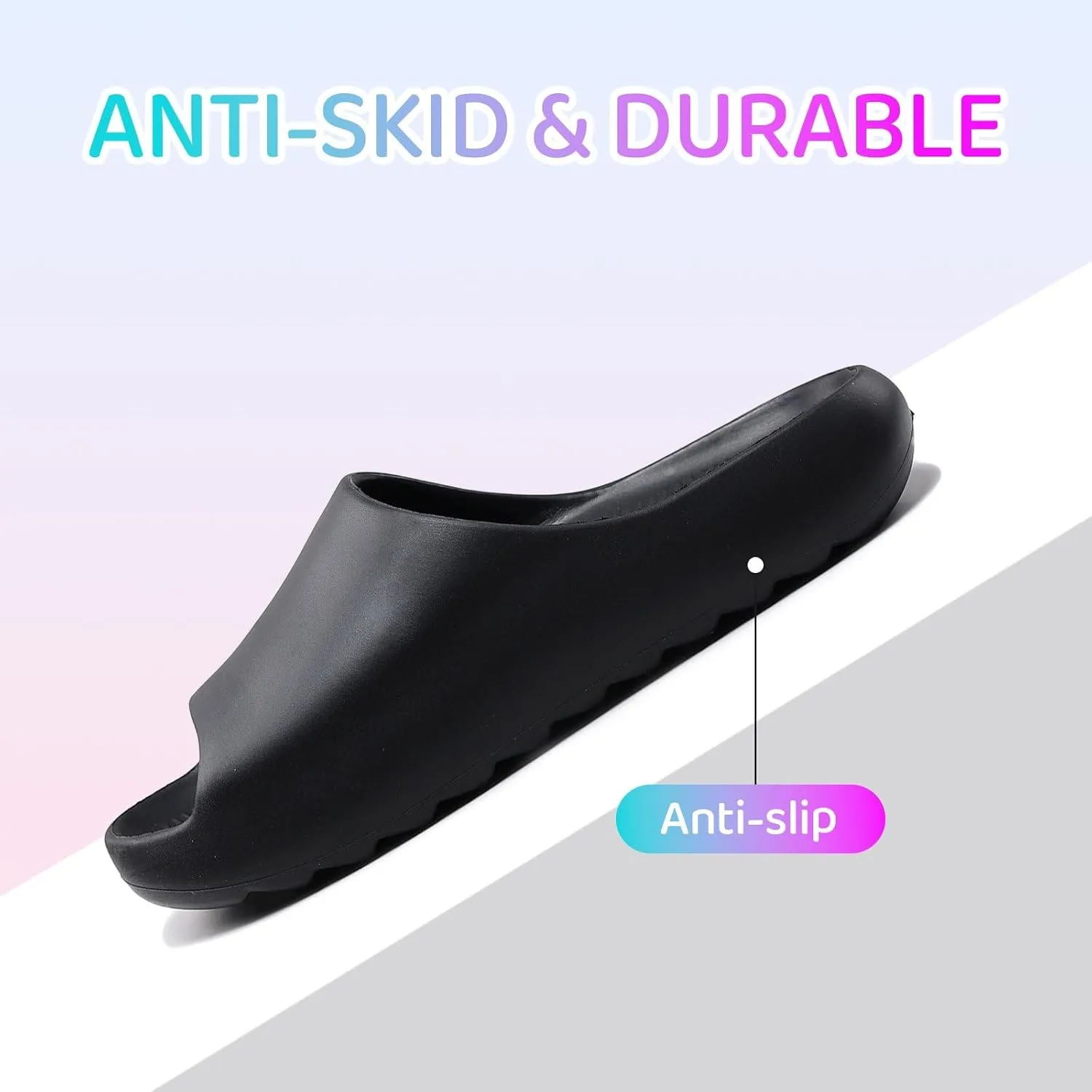 Cloud Slides for Kids,Boys Girls Shower Slippers Bathroom Pool Sandals,Toddler Home House Open Toe Comfy Thick Sole Slippers,Summer Non-Slip Beach Shoes