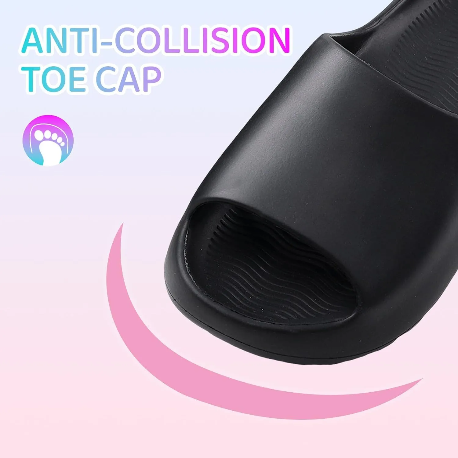 Cloud Slides for Kids,Boys Girls Shower Slippers Bathroom Pool Sandals,Toddler Home House Open Toe Comfy Thick Sole Slippers,Summer Non-Slip Beach Shoes