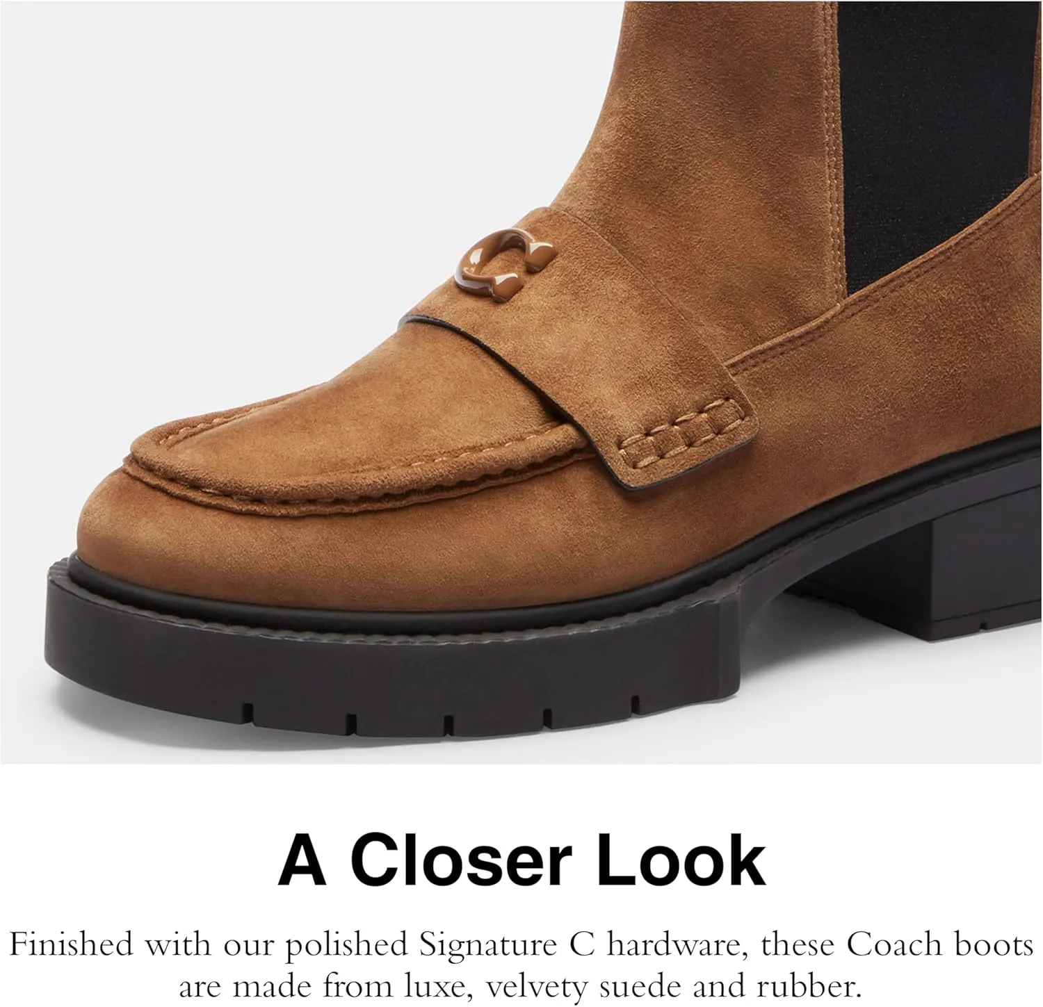 COACH Women's Louisa Bootie Uniform Dress Shoe