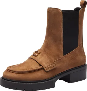 COACH Women's Louisa Bootie Uniform Dress Shoe