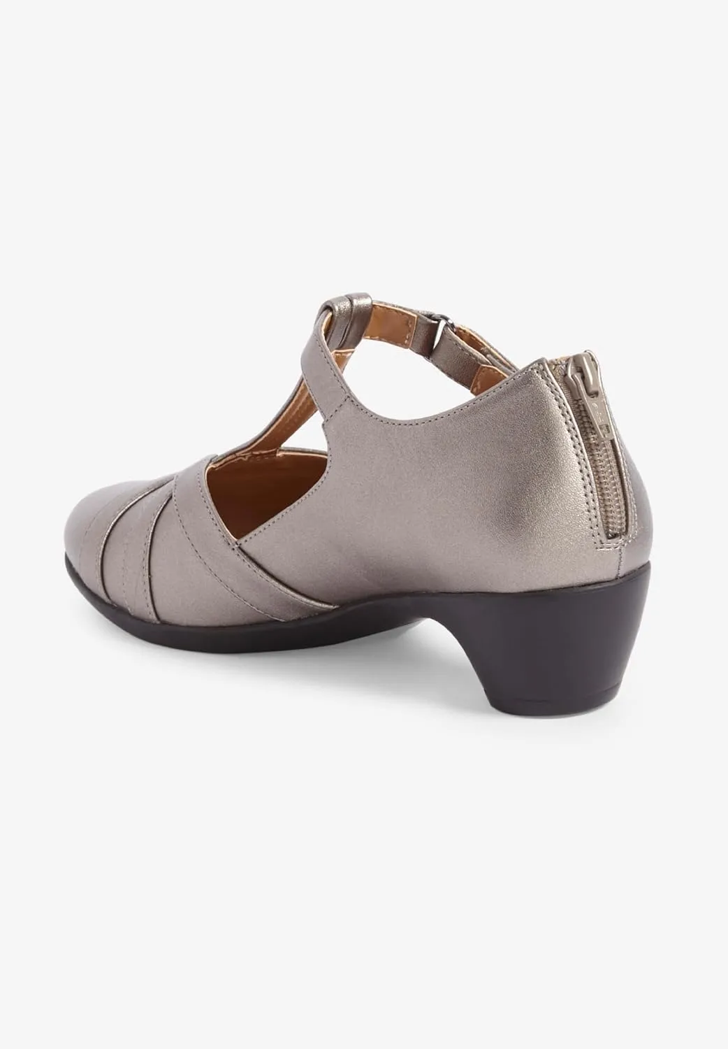Comfortview Women's The T-Strap Shootie (Wide Widths Available)