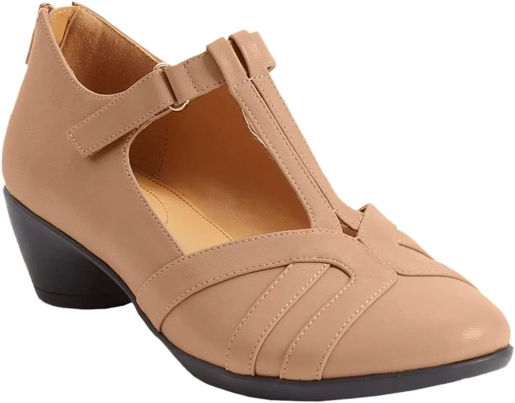 Comfortview Women's The T-Strap Shootie (Wide Widths Available)
