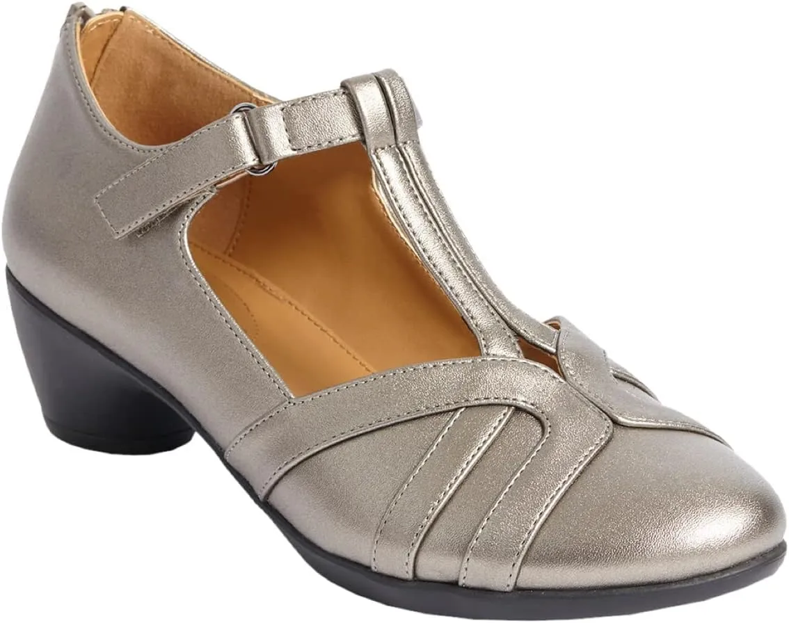 Comfortview Women's The T-Strap Shootie (Wide Widths Available)