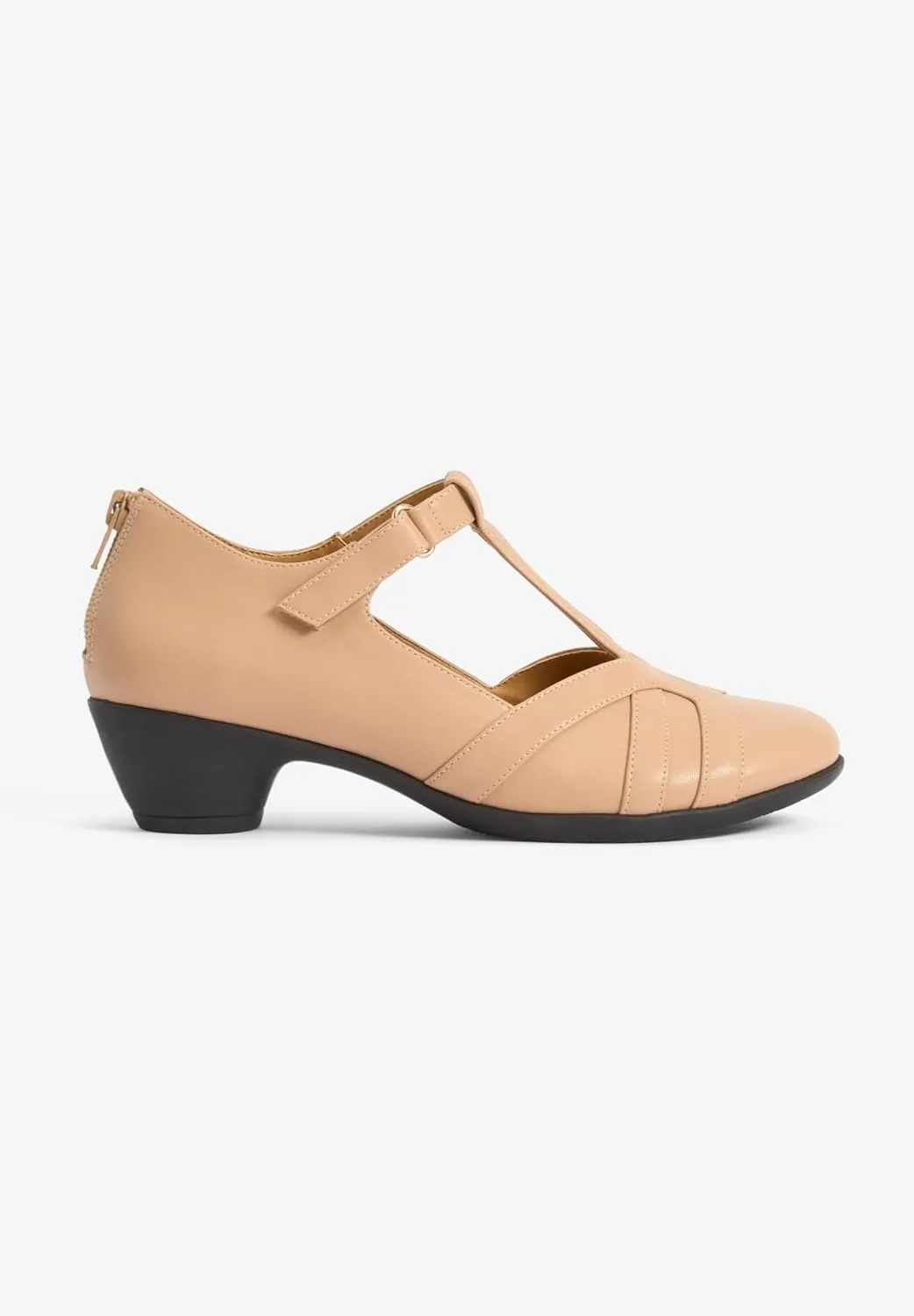 Comfortview Women's The T-Strap Shootie (Wide Widths Available)