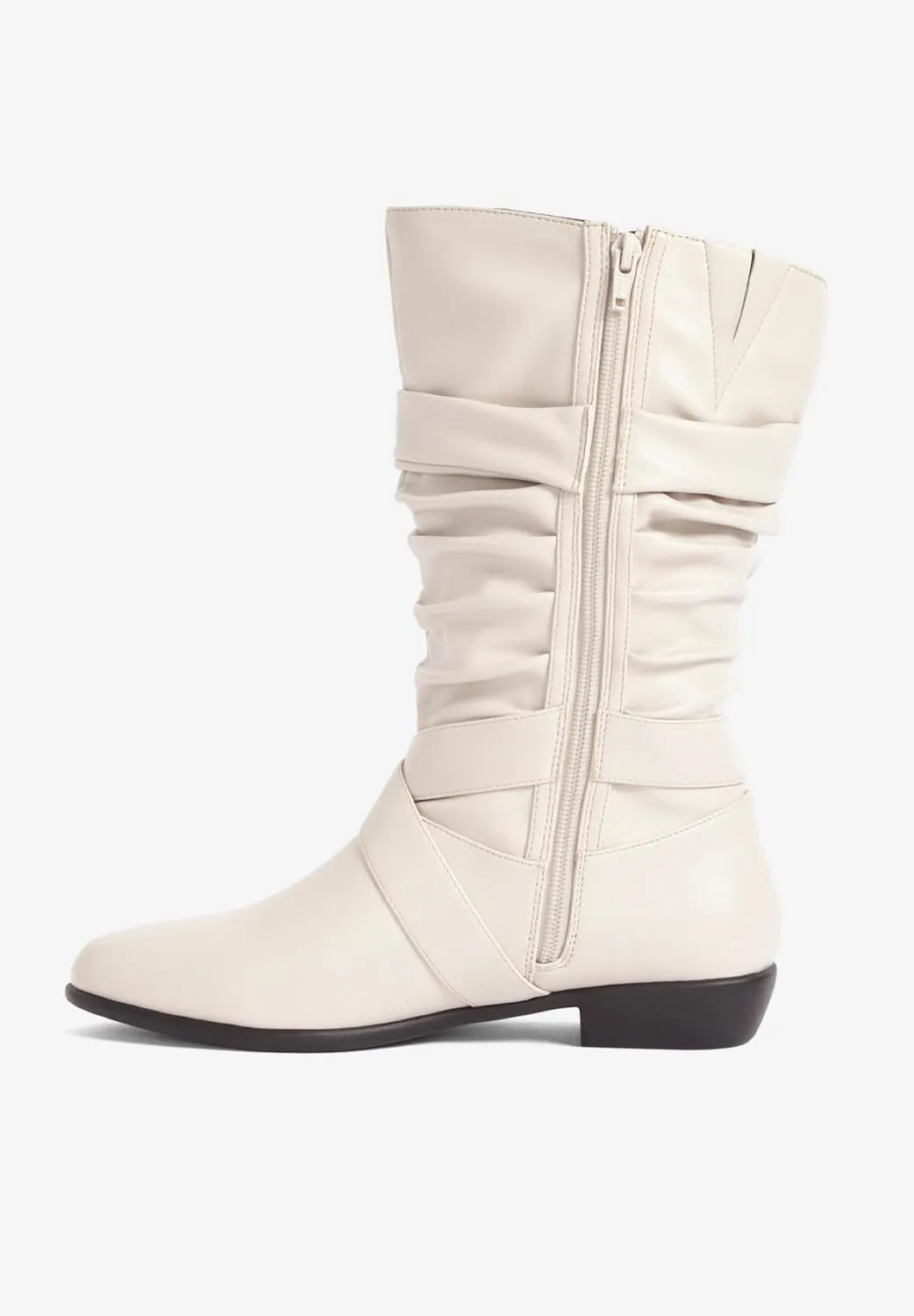 Comfortview Women's Wide Width The Heather Wide Calf Boot