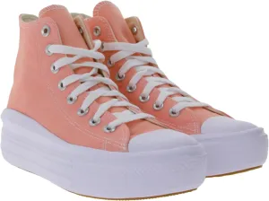 Converse Unisex Platform, Flamingo White White, 7 US Women