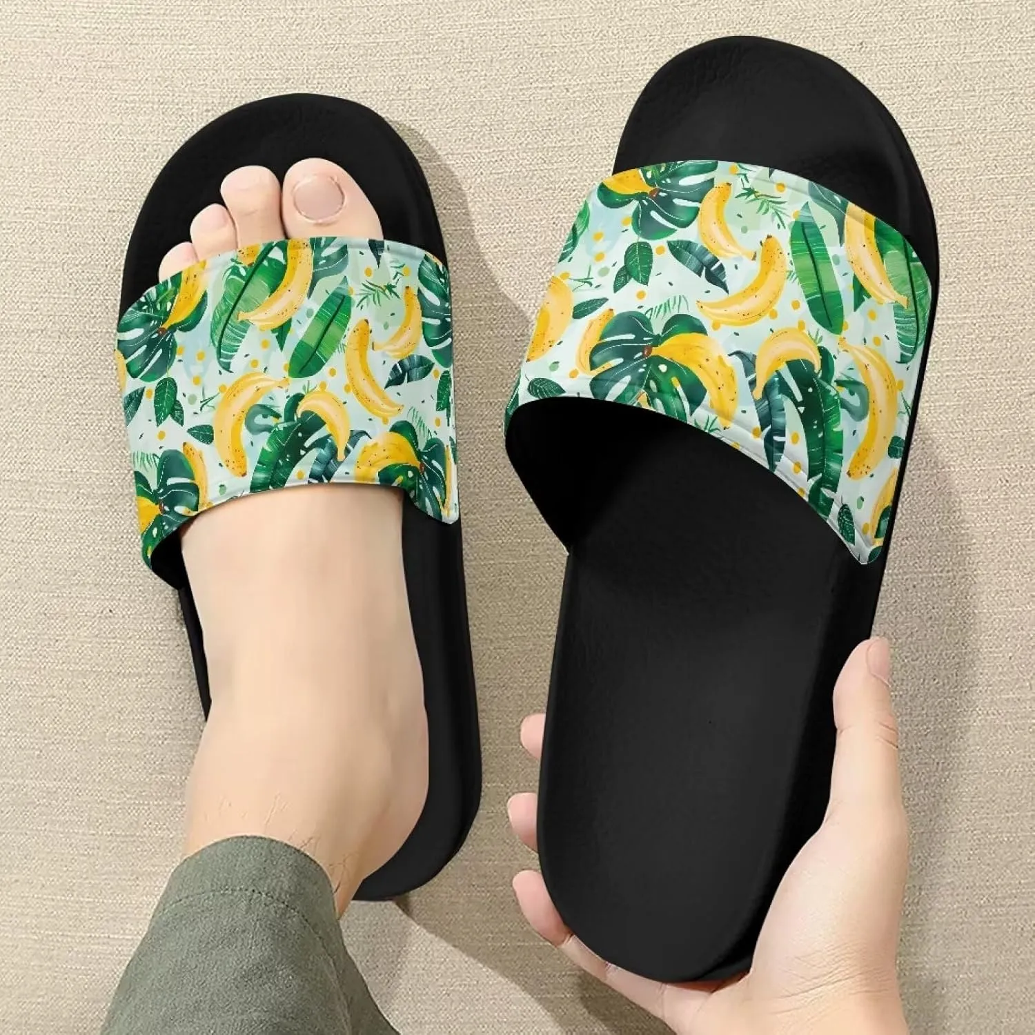 Cozy Summers House Slippers for Women Shower Shoes Womens Beach Sandals
