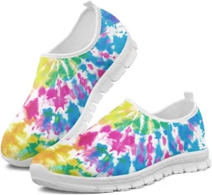 Doojoayie Art Printed Women Slip On Shoes for Ladies Tennis Shoes Daily Casual Footwear