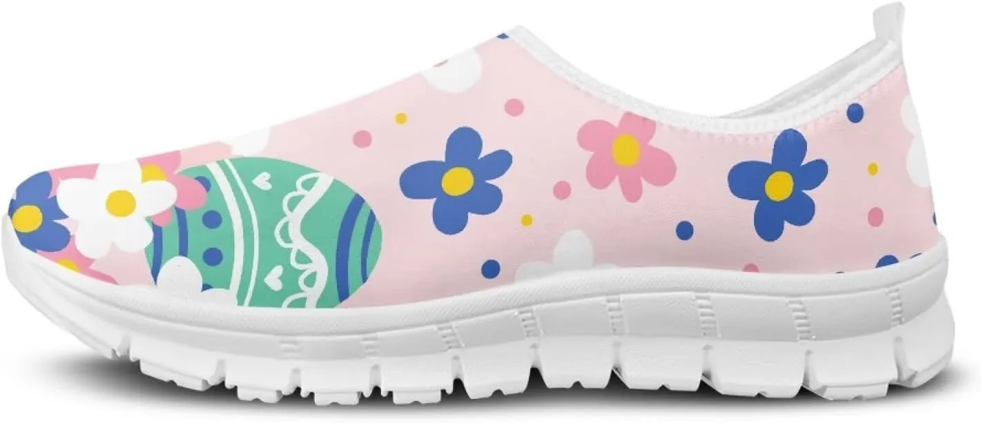 Doojoayie Shoes for Women Slip On Sneakers Novelty Holiday Couple Shoes Flat