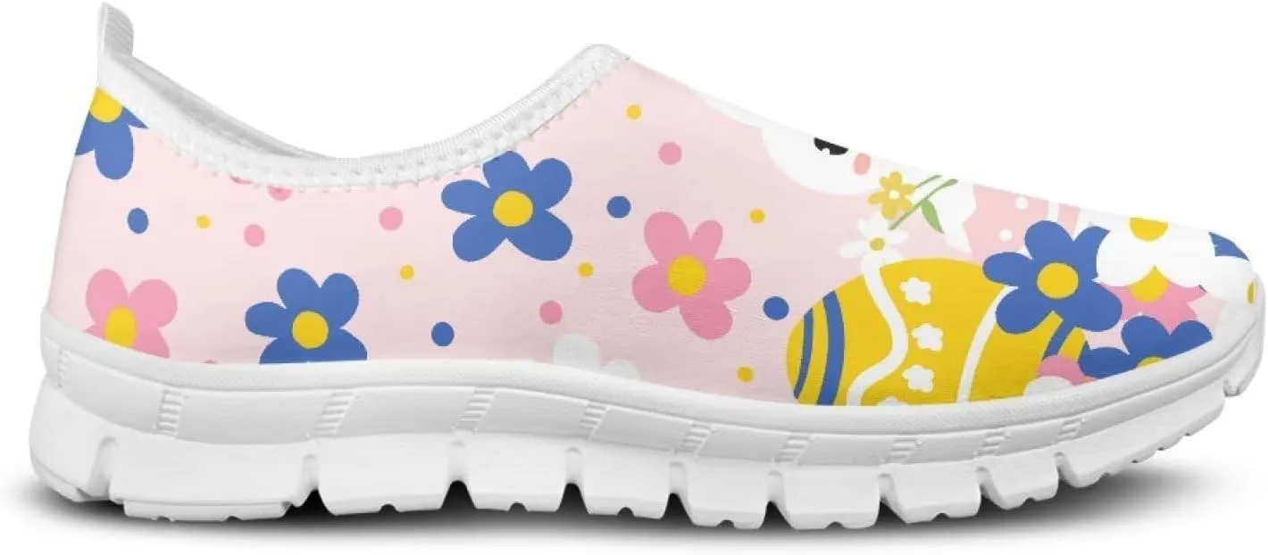 Doojoayie Shoes for Women Slip On Sneakers Novelty Holiday Couple Shoes Flat