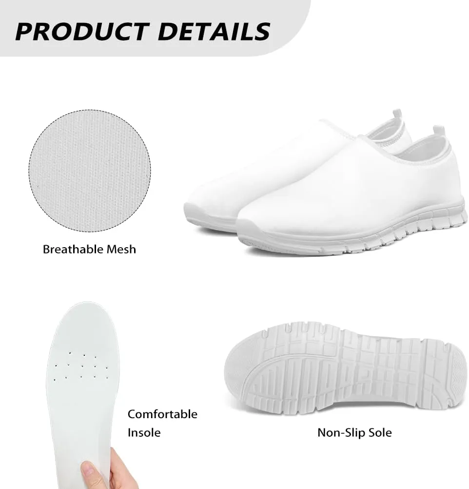 Doojoayie Womens Slip On Shoes Casual for Teens Walking Easy to Put On or Off