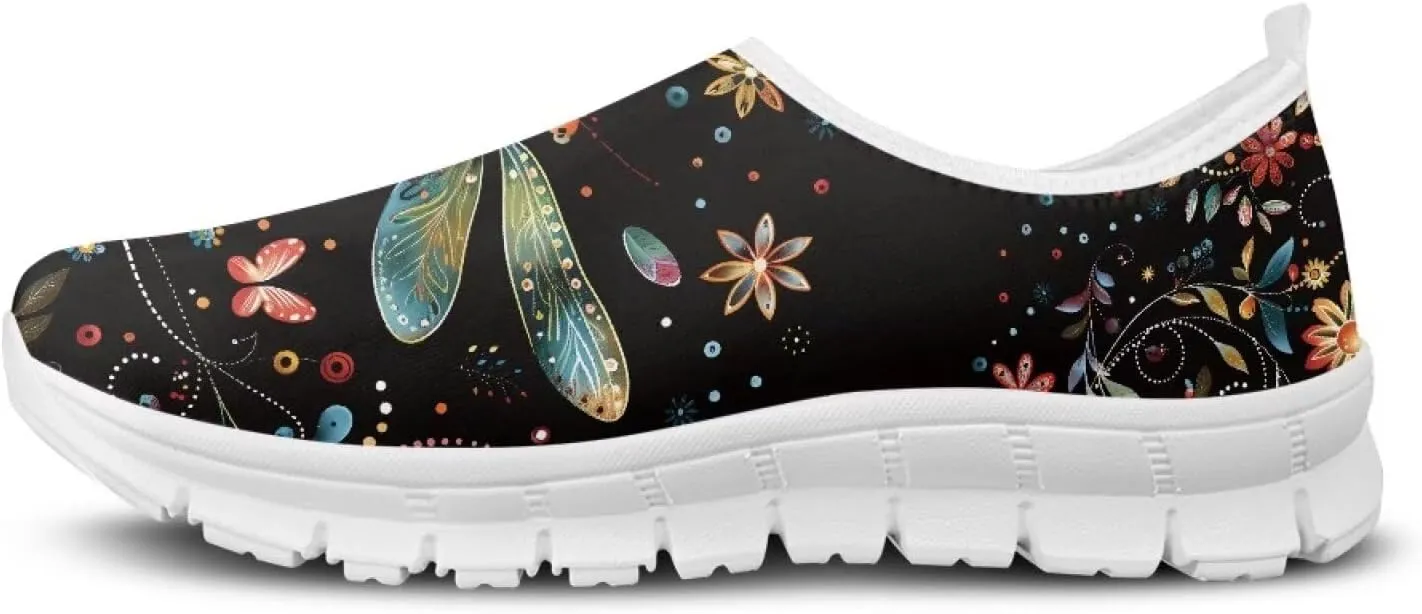 Doojoayie Womens Slip On Shoes Casual for Teens Walking Easy to Put On or Off
