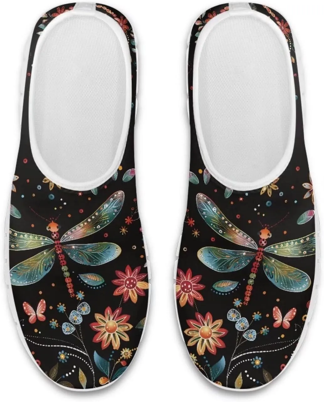 Doojoayie Womens Slip On Shoes Casual for Teens Walking Easy to Put On or Off