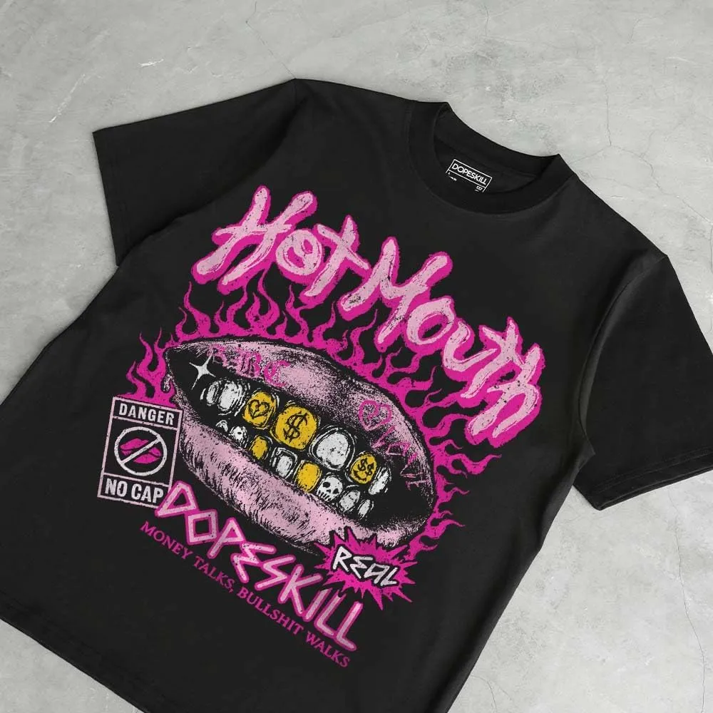 DopeSkill Graphic Tee BOGO Streetwear Hip Hop Hypebeast Unisex T-Shirt Sneaker Colour Matching Shirts Rapper Mouth