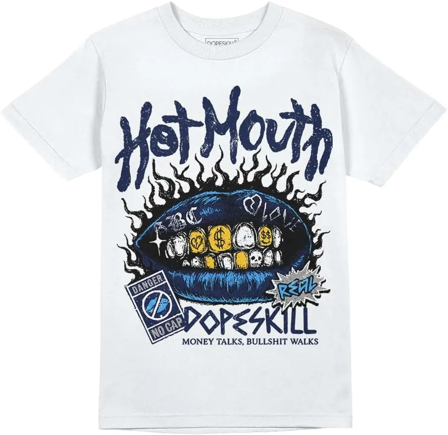 DopeSkill Graphic Tee BOGO Streetwear Hip Hop Hypebeast Unisex T-Shirt Sneaker Colour Matching Shirts Rapper Mouth